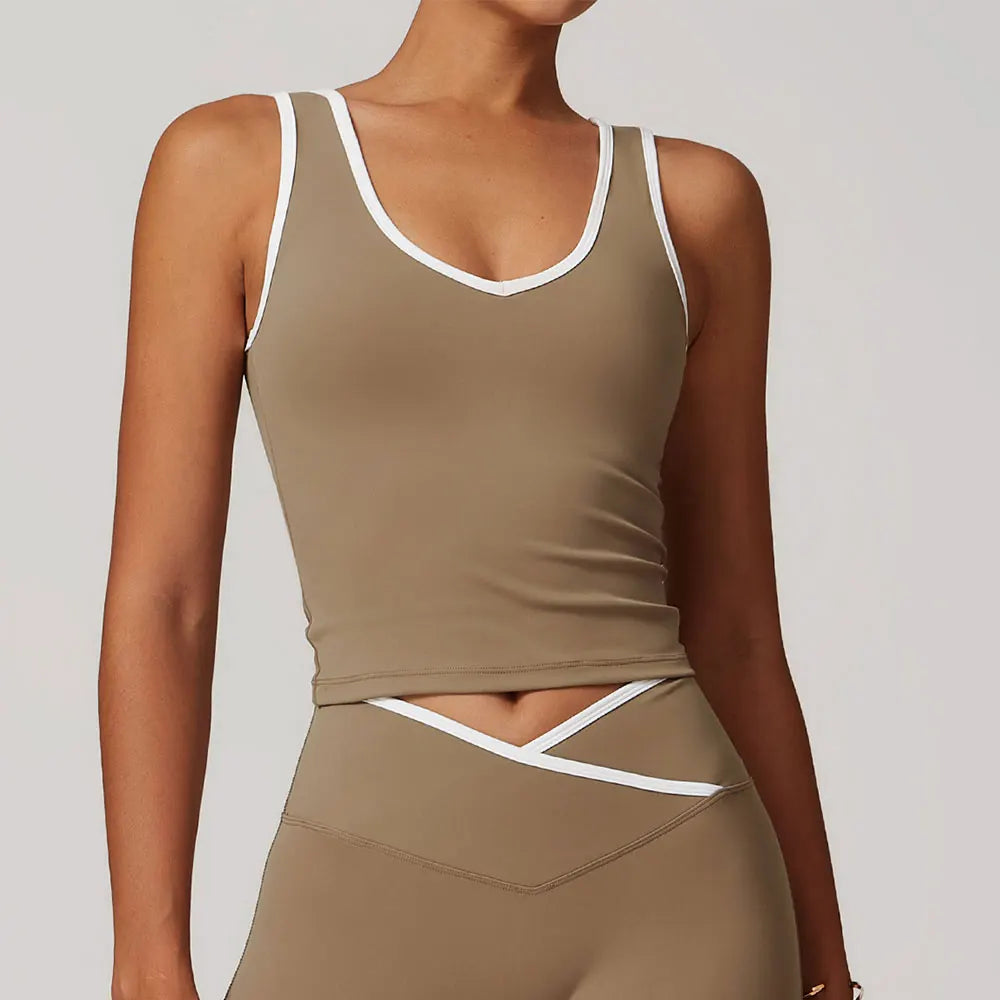 The Muse Tank — Cropped Studio Tank Top
