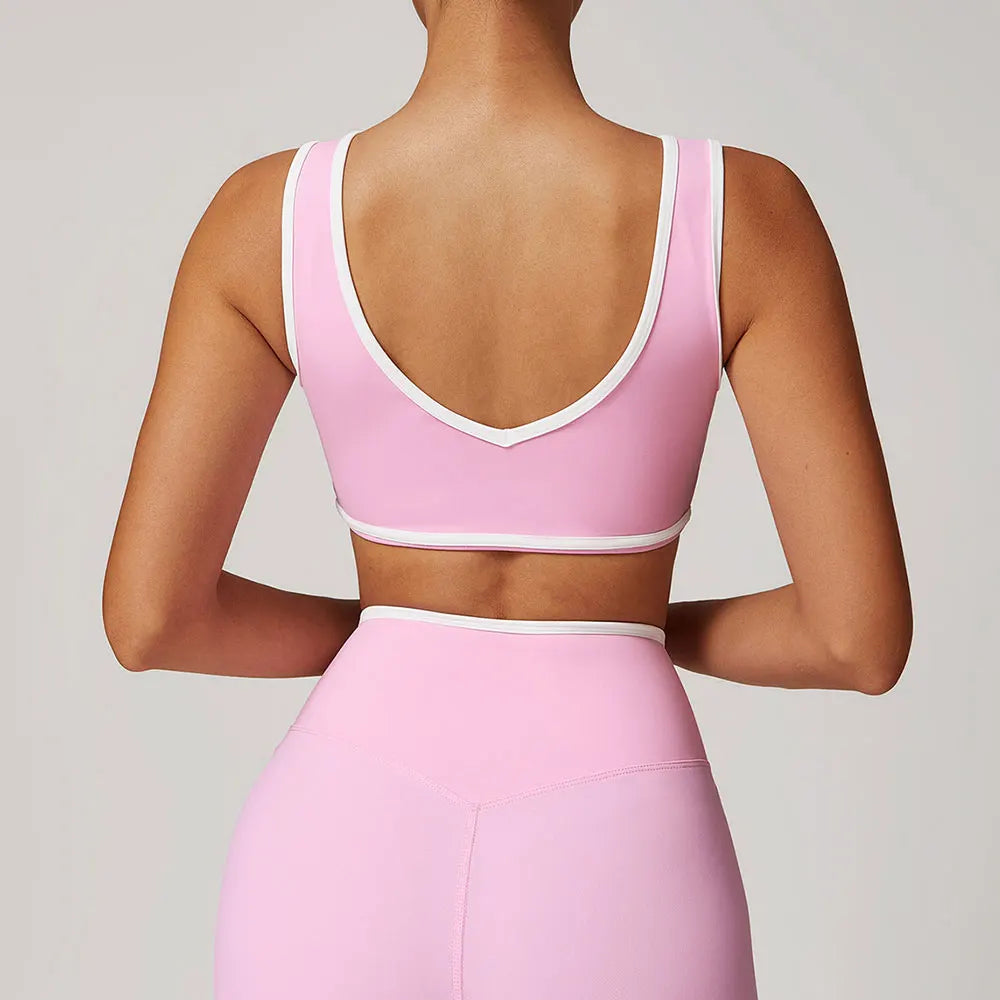 The Prima Bra — Studio Sports Bra with Soft Contour Neckline