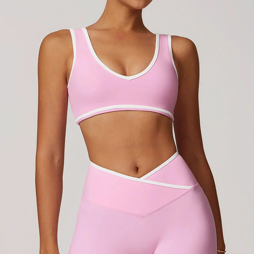 The Prima Bra — Studio Sports Bra with Soft Contour Neckline