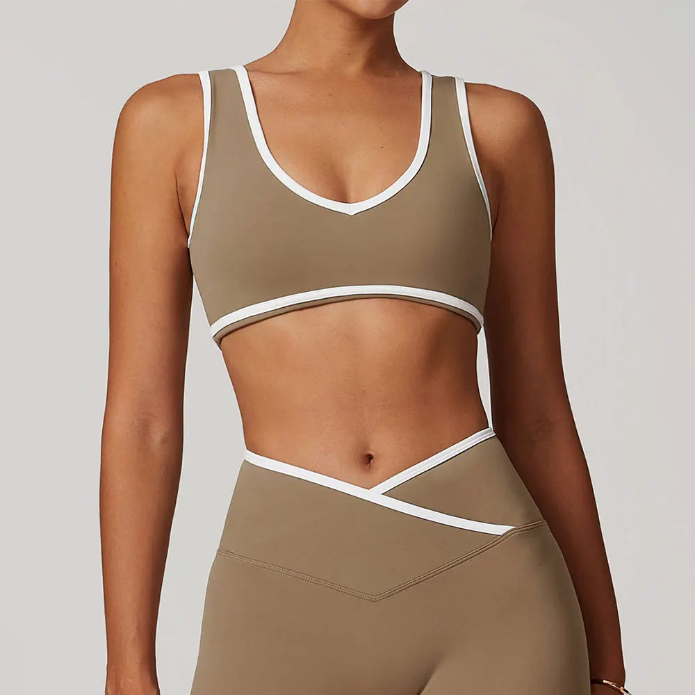 The Prima Bra — Studio Sports Bra with Soft Contour Neckline