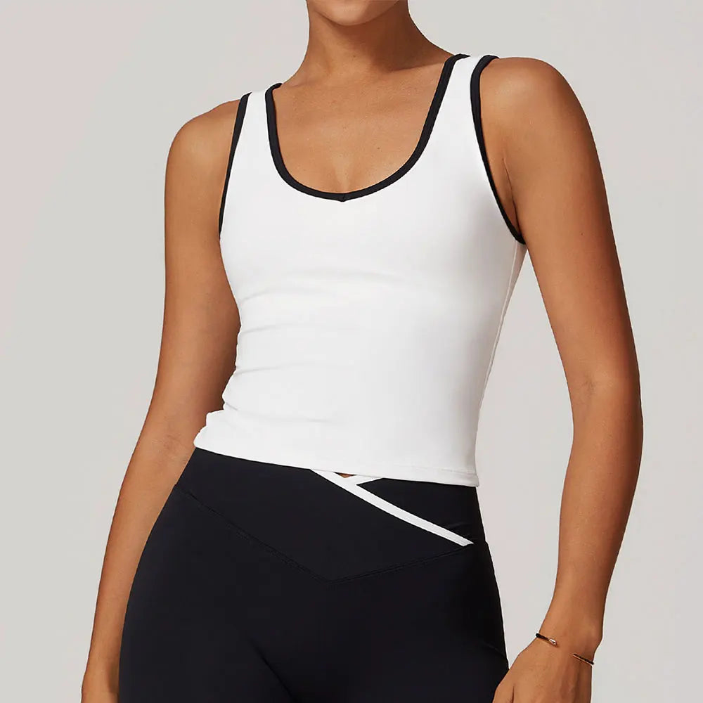 The Muse Tank — Cropped Studio Tank Top