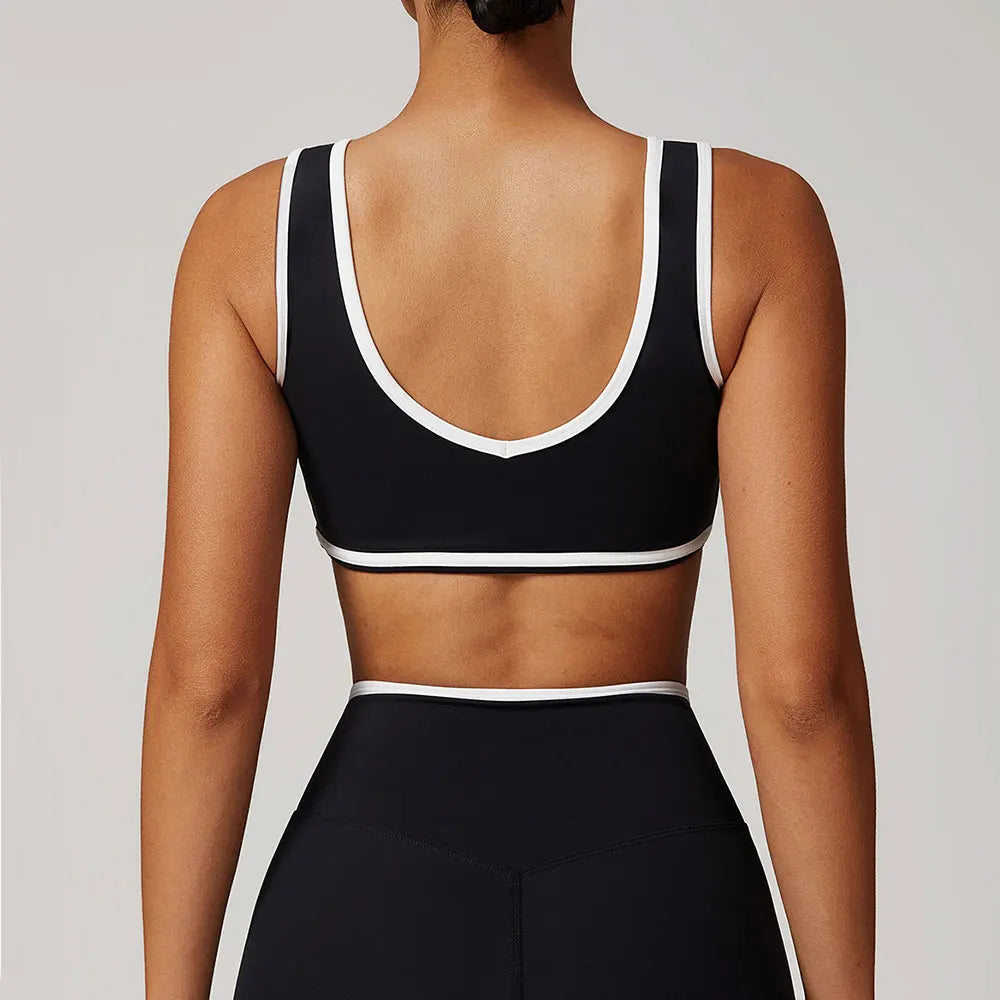 The Prima Bra — Studio Sports Bra with Soft Contour Neckline
