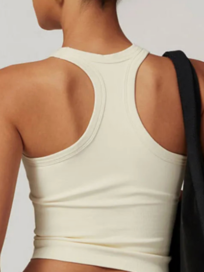 Essence Mock Neck Tank – Racerback Studio Top